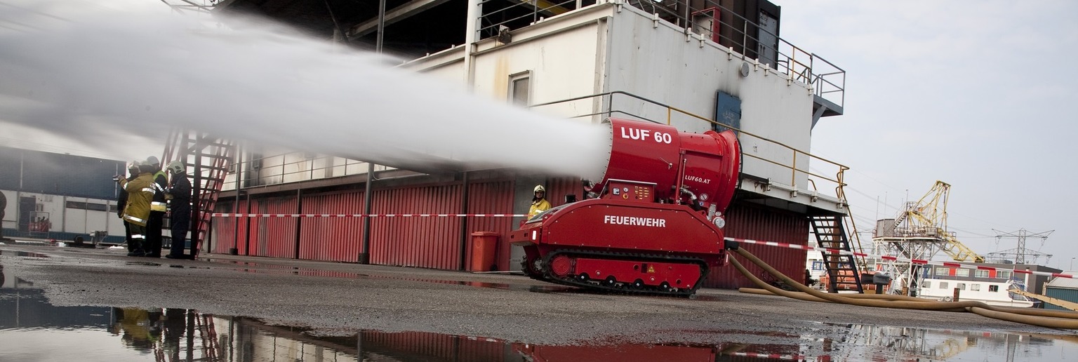 Пожарный робот LUF 60