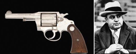 Продан пистолет, принадлежащий Al Capone (1 фото)