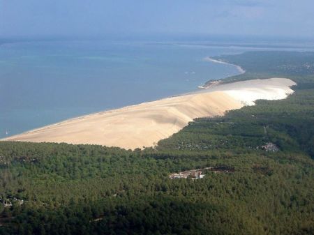 Dune of Pyla (по французски - La Dune de Pila) - самая большая дюна в Европе (31 фото + 3 видео)