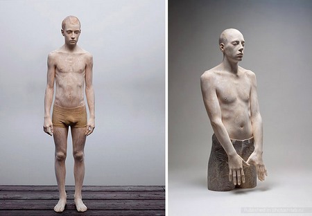 Скульптор Bruno Walpoth (21 фото)