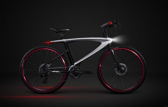 Первый в мире велосипед с лазерами и встроенной ОС Android (3 фото + 1 видео)