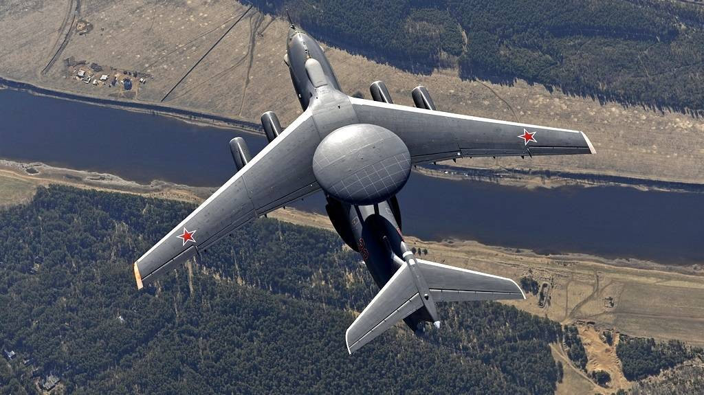 Российский летающий радар А-100