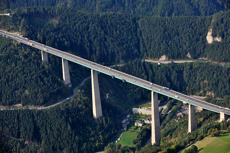 Europabrucke Bridge - Мост Европы (перевал Бреннер)