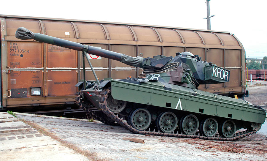 Австрийский танк SK-105 «Кирасир»