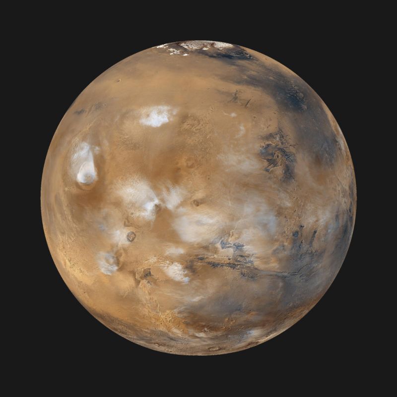Бывают ли облака на Марсе