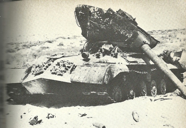 Тяжелый танк ИС-3 армии Египта, уничтоженный израильтянами в 1967 году