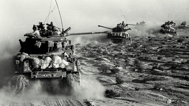M51 Super Sherman израильская модификация американского танка