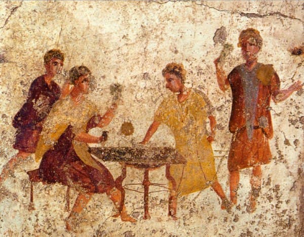 В какие игры играли древние римляне