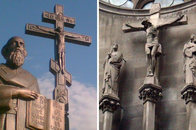 Почему православный крест не такой, как католический